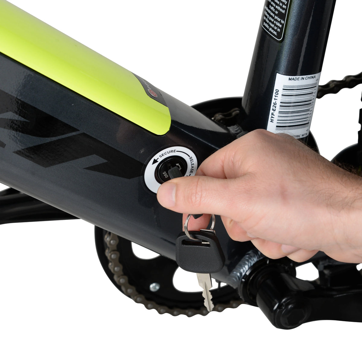 26 36V Electric Mountain Bike 250W Black I341924