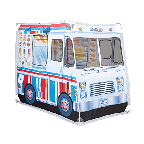 Double-Sided Food Truck Play Tent Q436