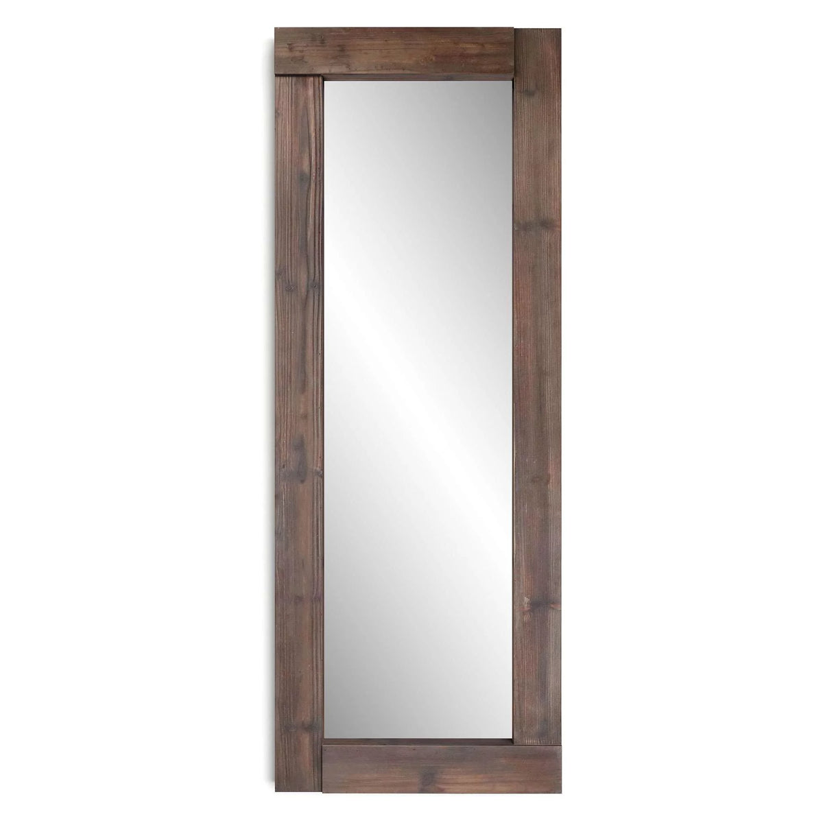 24x64 Full Length Wood Floor Mirror B4249