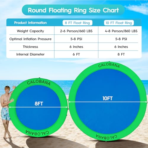 Inflatable Water Hammock Pool Lounger Float T28208