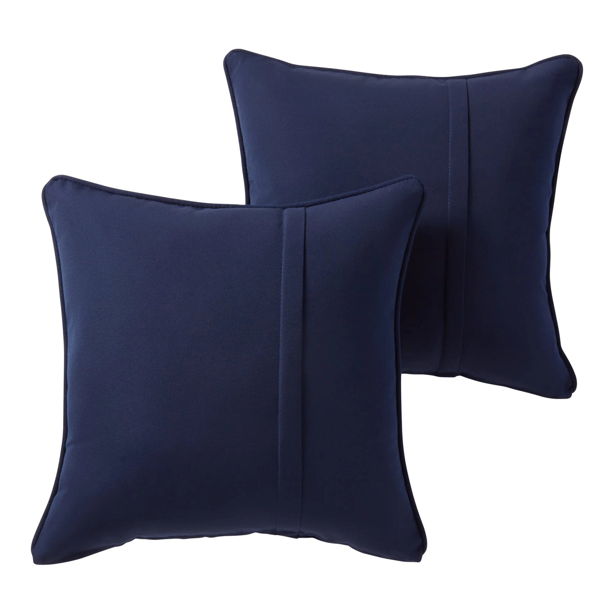 Red Sunbrella Fabric Outdoor Throw Pillow 2-Pack X3529
