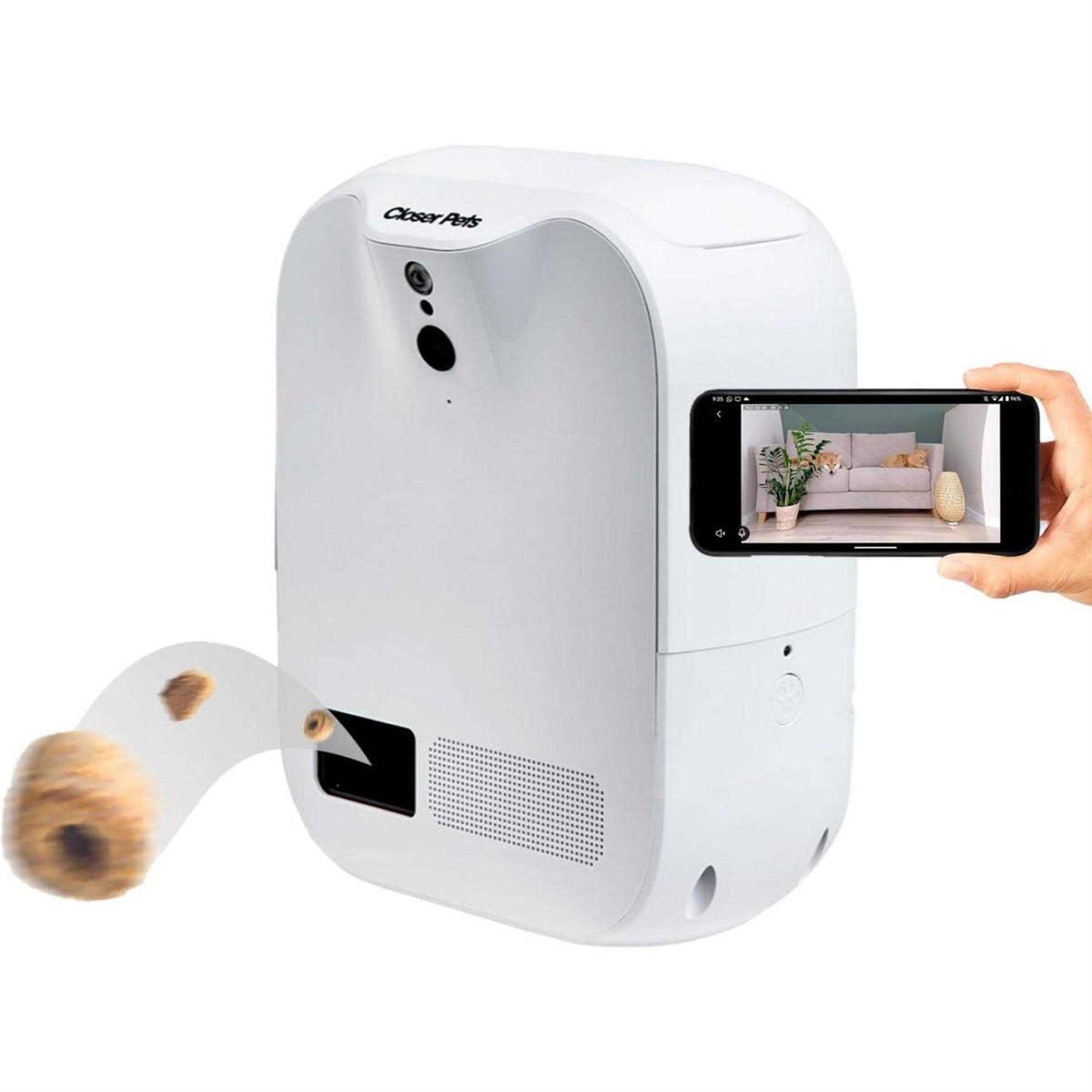 Pet Camera and Treat Dispenser with Motion Activation R130