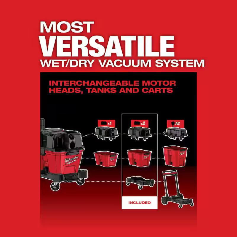 9 Gal. Cordless Wet/Dry Shop Vacuum Kit with Non-Marring Kit C71085