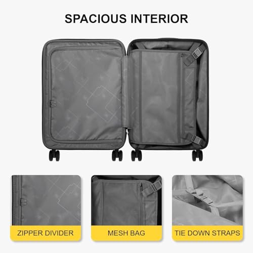20 Inch Expandable Hardside Luggage with Tsa Lock B374185