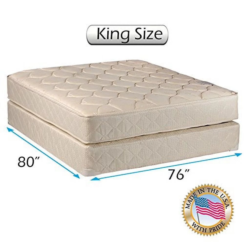 King Size Mattress and Box Spring Set A35163