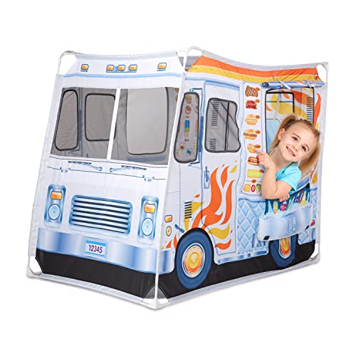 Double-Sided Food Truck Play Tent Q436