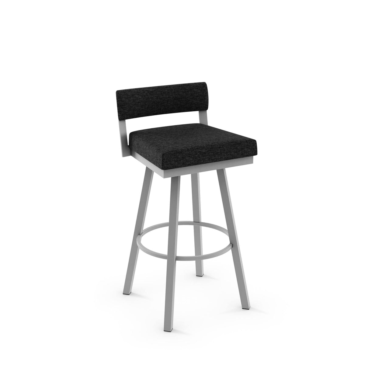 Black Swivel Bar Stool Q74689