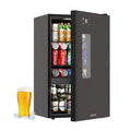 115 Can 3 Cu.ft Beverage Refrigerator and Cooler H828