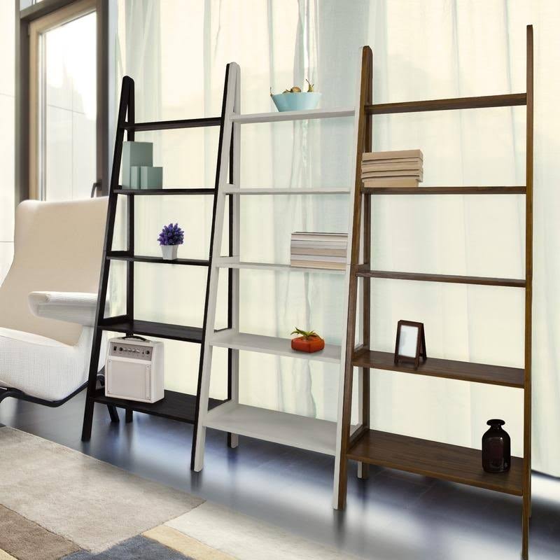 5-Shelf Ladder Bookcase G8225