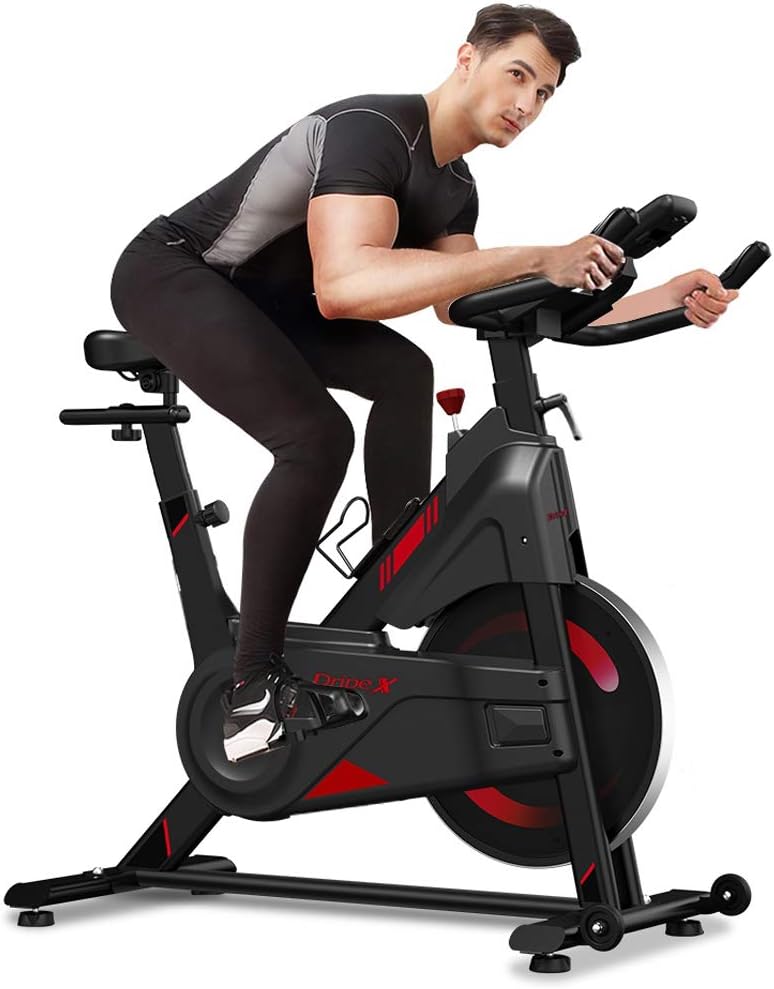 Magnetic Resistance Indoor Exercise Bike 330 LBS Capacity T726534
