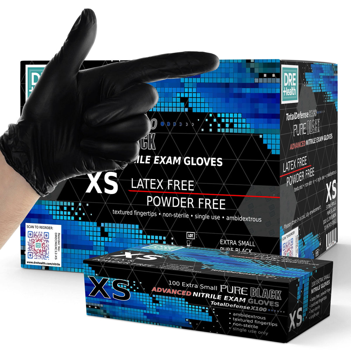Nitrile Exam Gloves Large T893