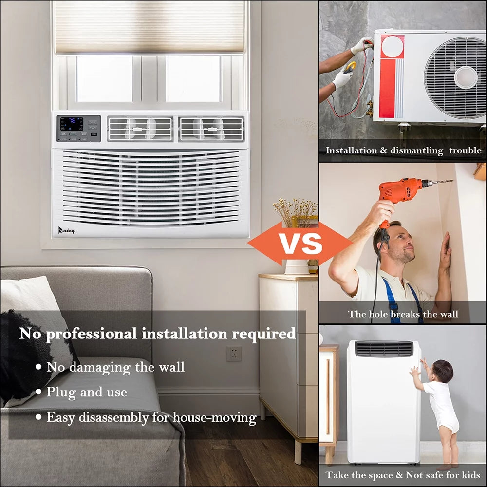 12000BTU Window Air Conditioner with Remote Control N3243