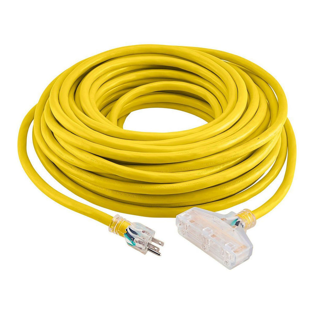 100 ft. 10/3 Gauge Triple-Tap Extension Cord R467