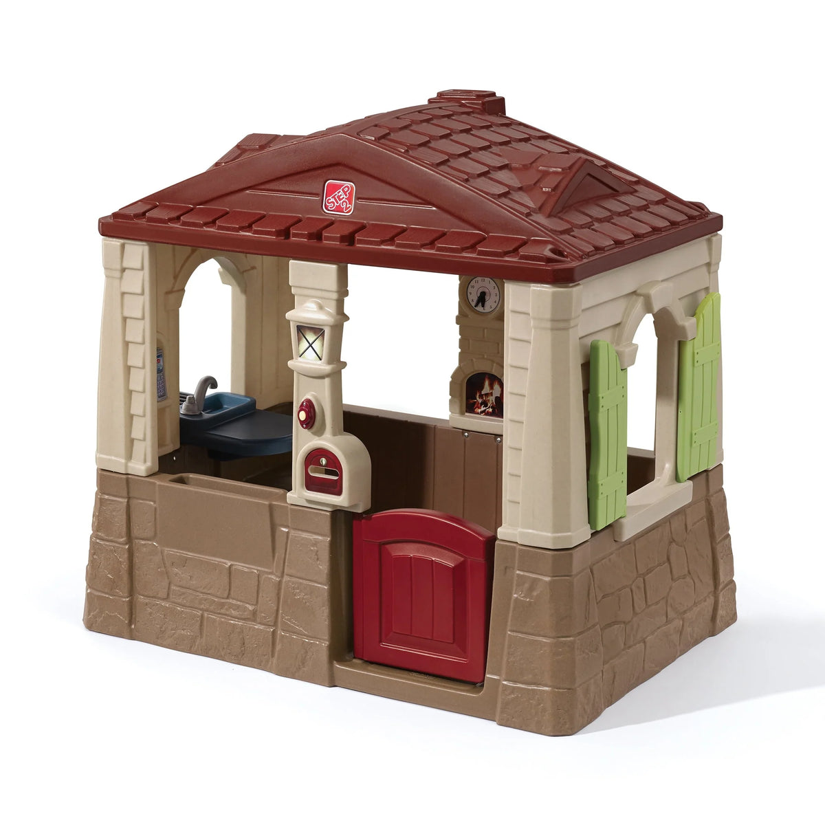 Brown Plastic Kids Playhouse P48881