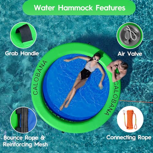 Inflatable Water Hammock Pool Lounger Float T28208