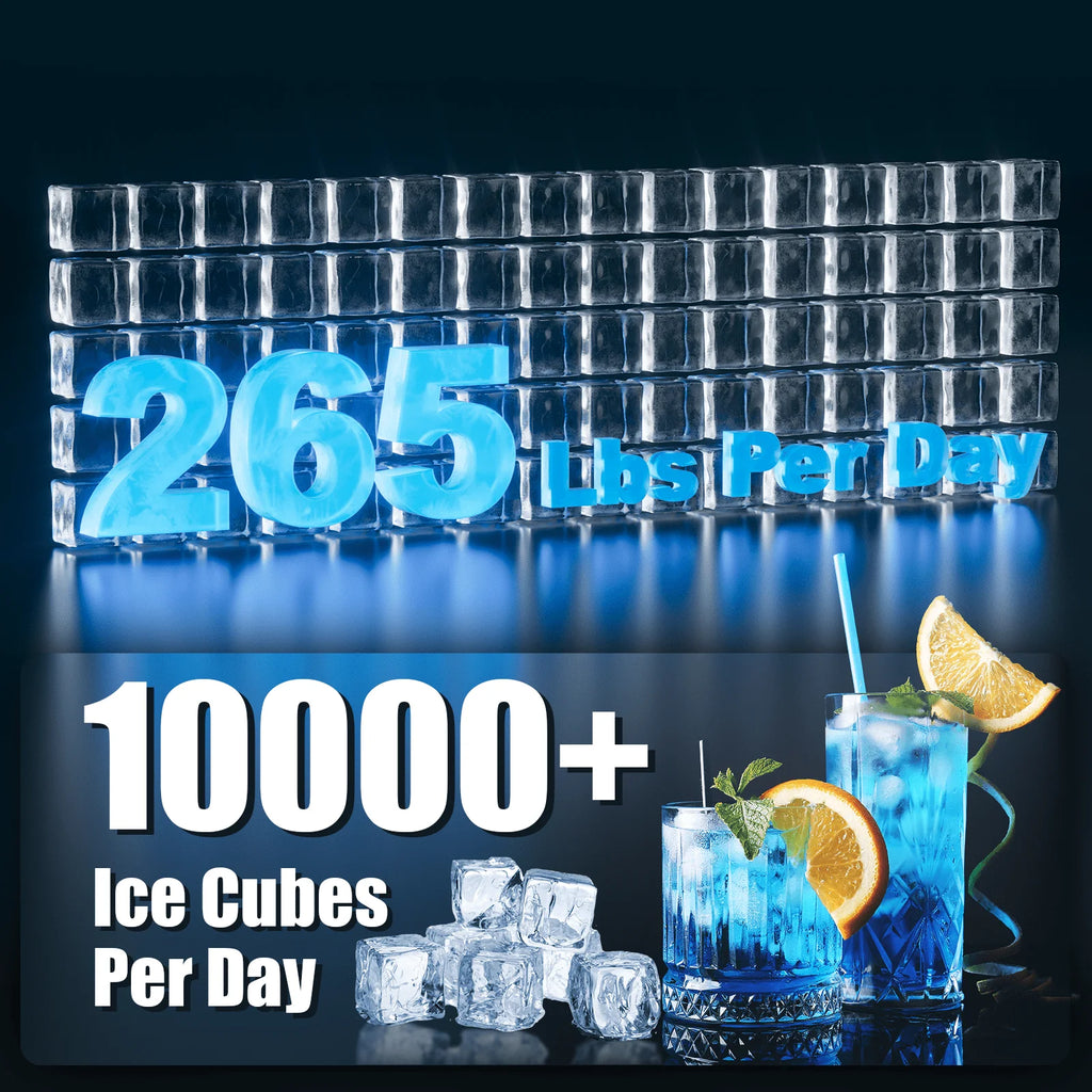26" Stainless Steel Undercounter Ice Machine with 90 LBS Bin Y959