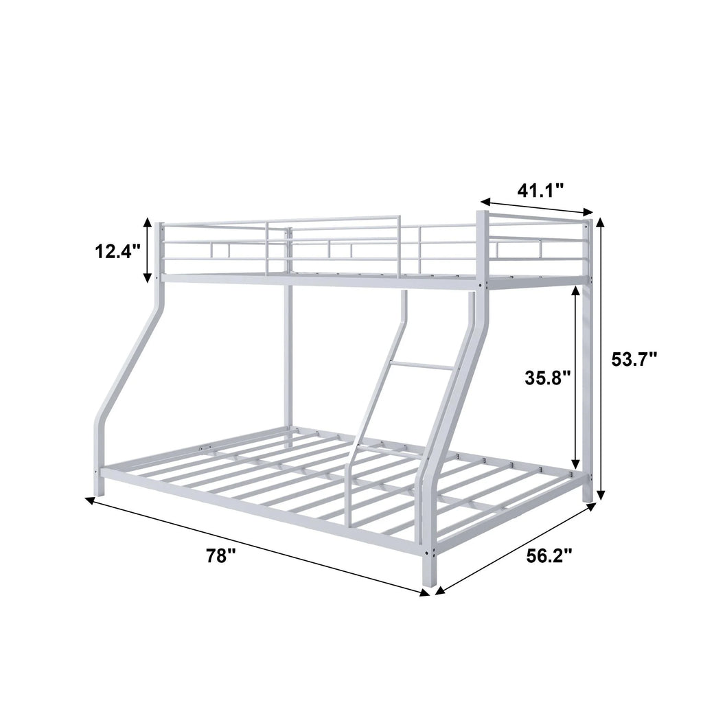 Twin Over Full Heavy-duty Metal Bunk Bed X535597