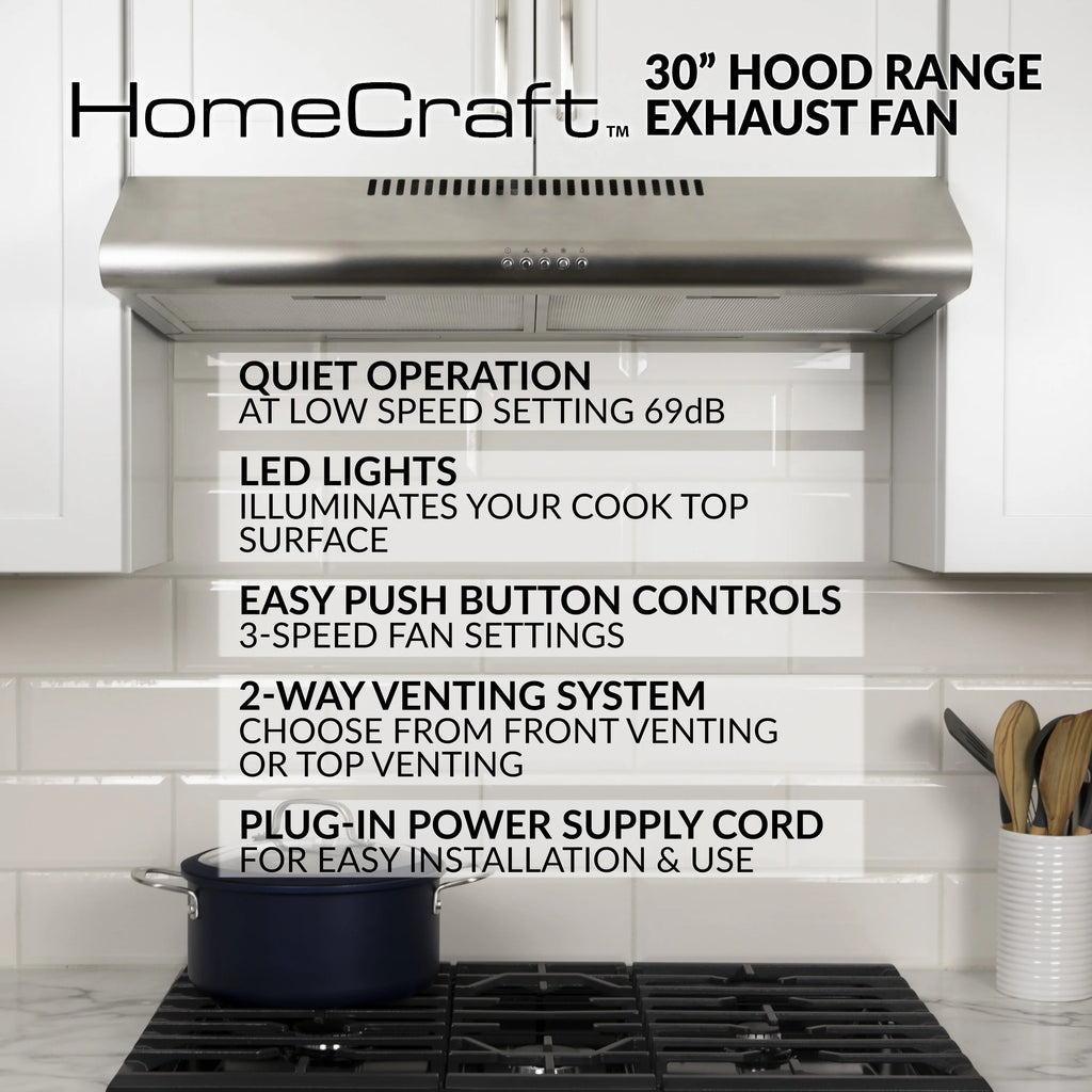 30-Inch Under the Cabinet Range Hood M30445