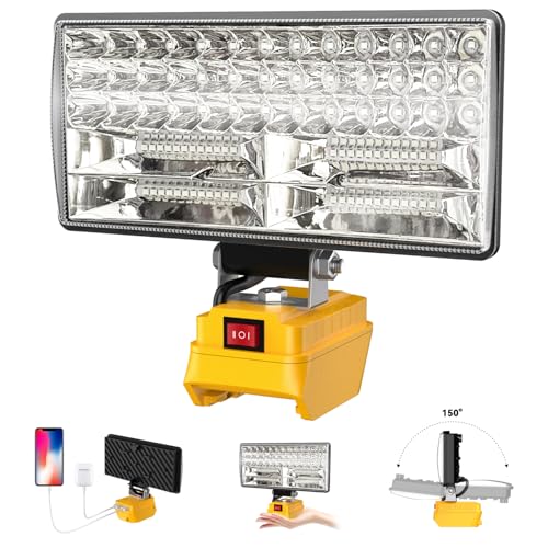 Cordless LED Work Light with USB Charging Port H343