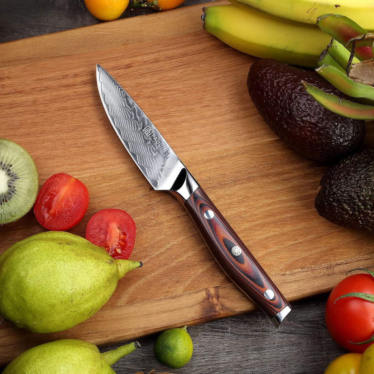 8 Inch Damascus High Carbon Stainless Steel Chef Knife J947787