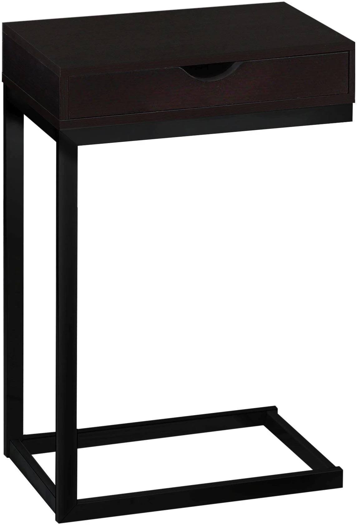 Cappuccino Accent Table with Drawer A59007