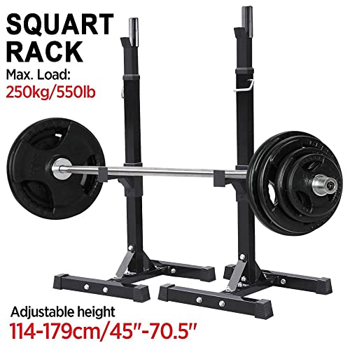 Adjustable Squat Rack and Bench Press Rack F3023