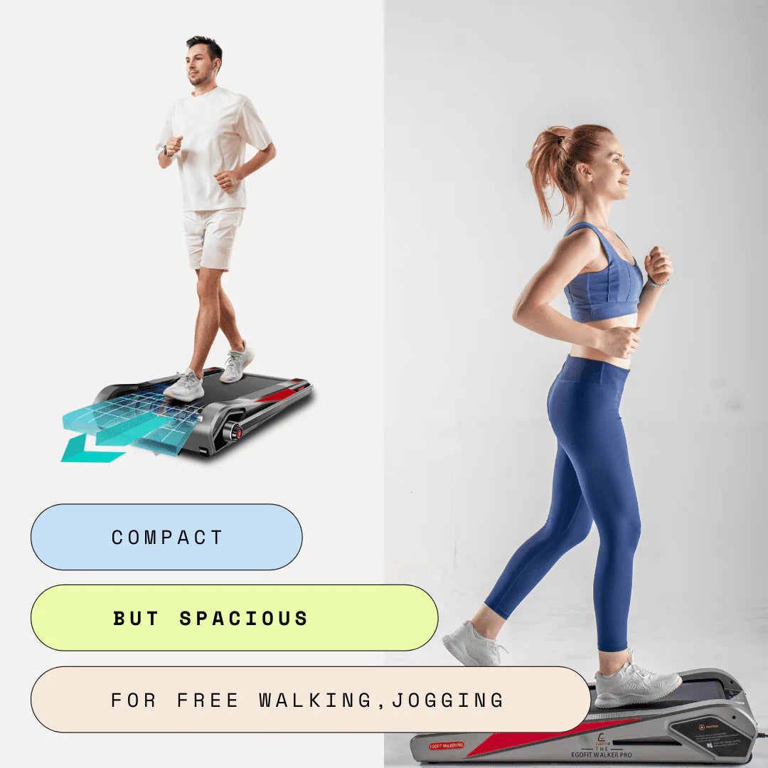 Under Desk Electric Walking Treadmill 2.0HP 5 Incline P4809