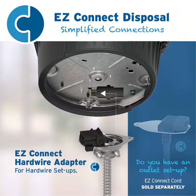 3/4 HP Continuous Feed Garbage Disposal I11239