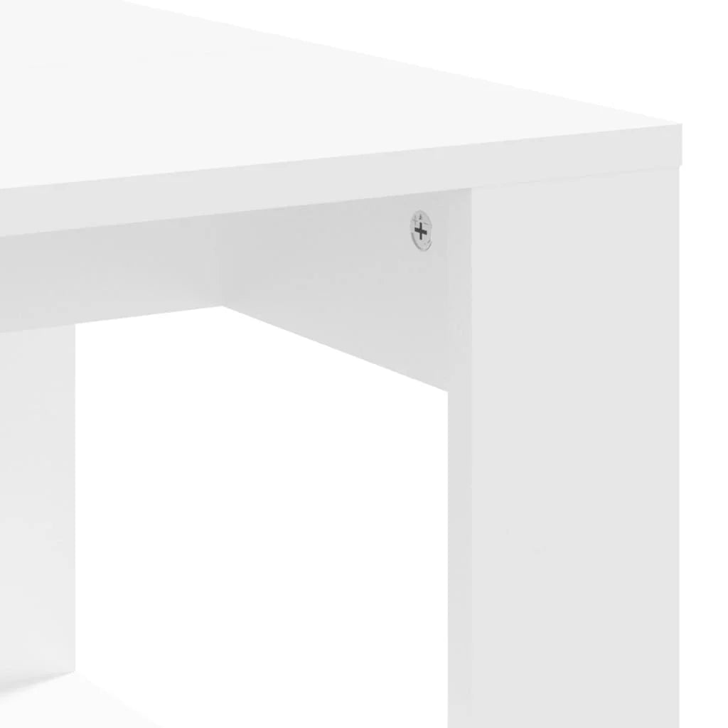 White Engineered Wood Coffee Table B756014