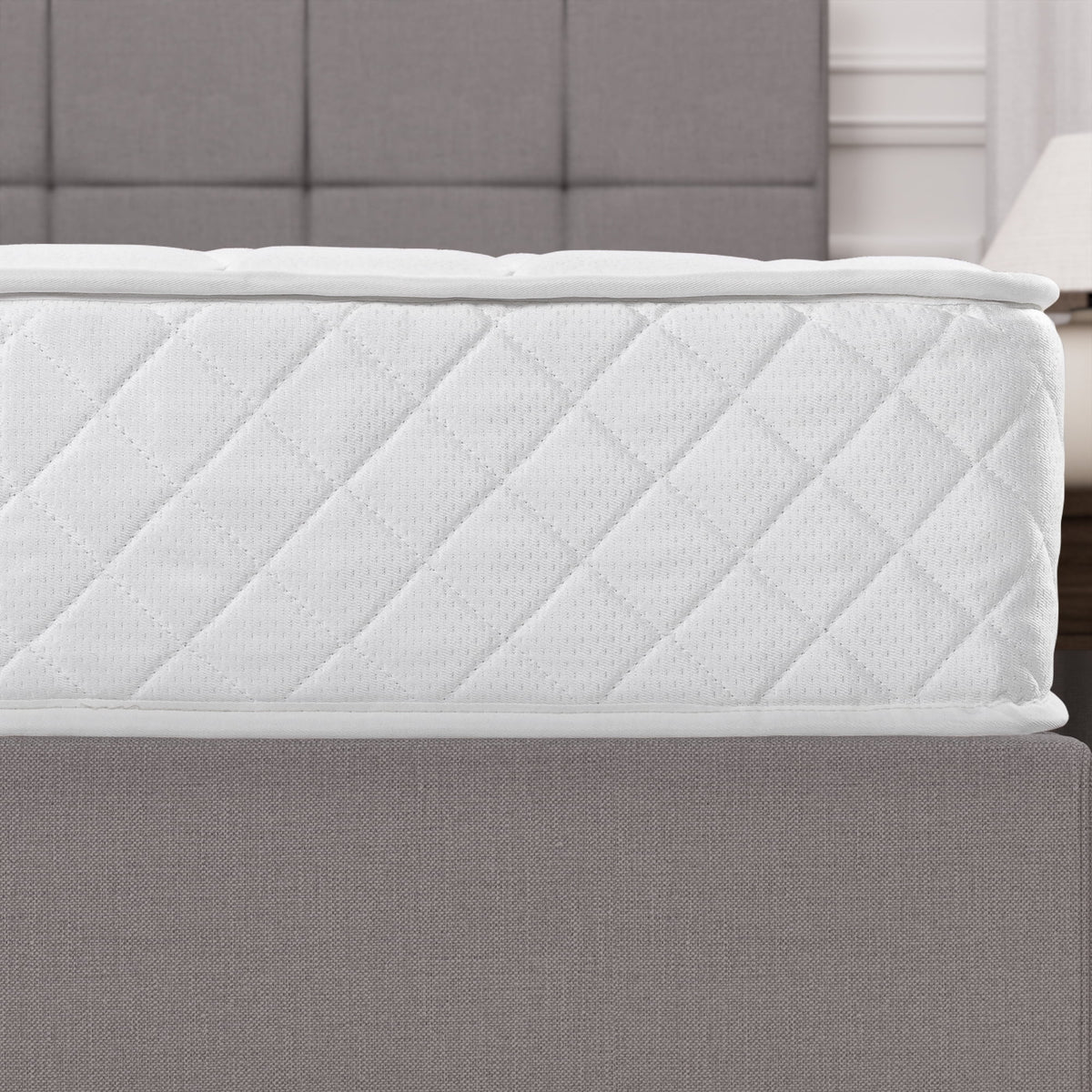 8 Quilted Hybrid Foam and Pocket Spring Mattress Full I246