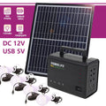 Portable Solar Power Station with 4 LED H812875