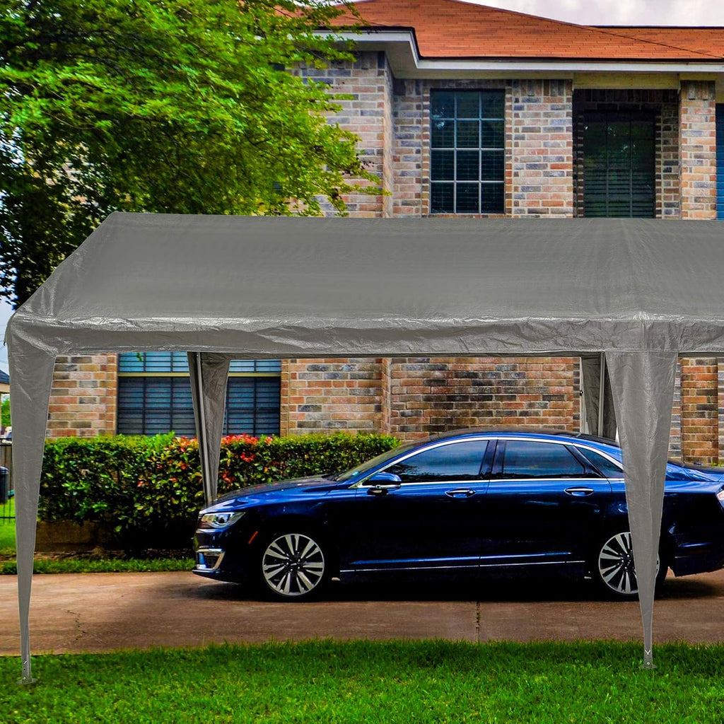 10x20 Ft Heavy Duty Portable Carport Canopy Z311863