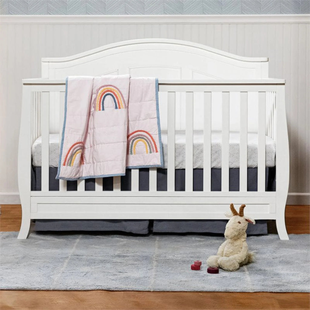 4 in 1 Convertible Crib in White I63748
