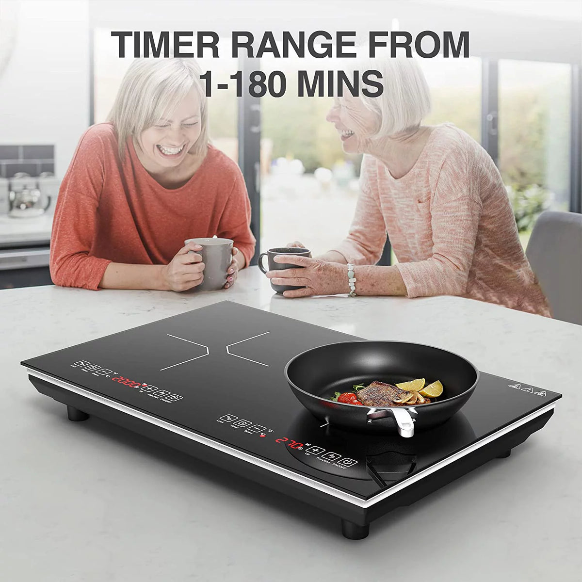 Portable Induction Cooktop 1800W Single Burner C780476