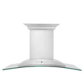 30 Ducted Vent Wall Mount Range Hood in Stainless Steel A1858