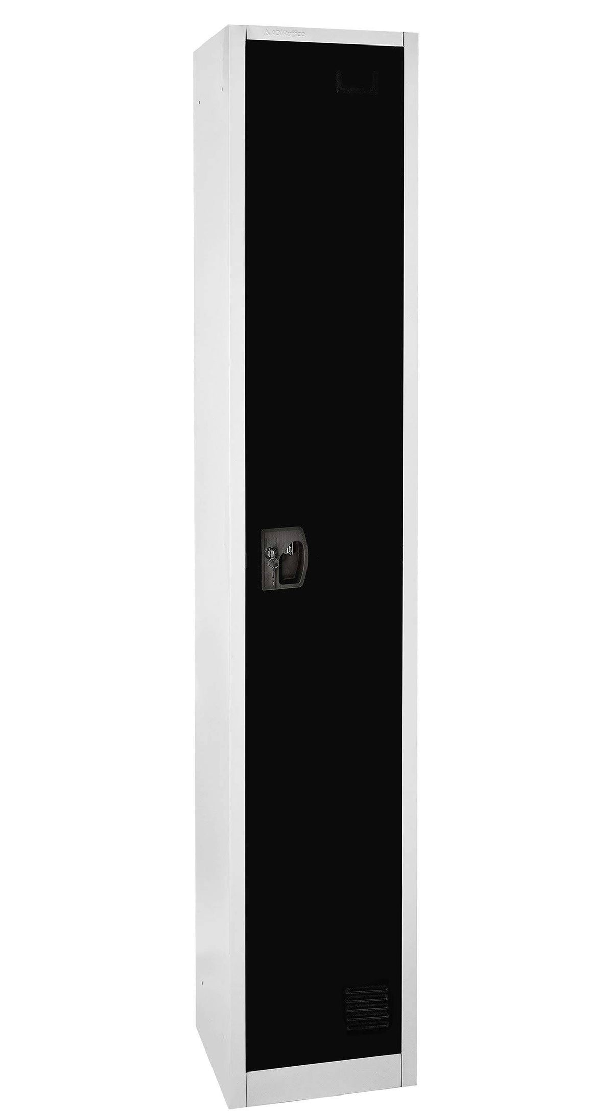 Black Locker with 2 Shelves and 2 Hooks C62054