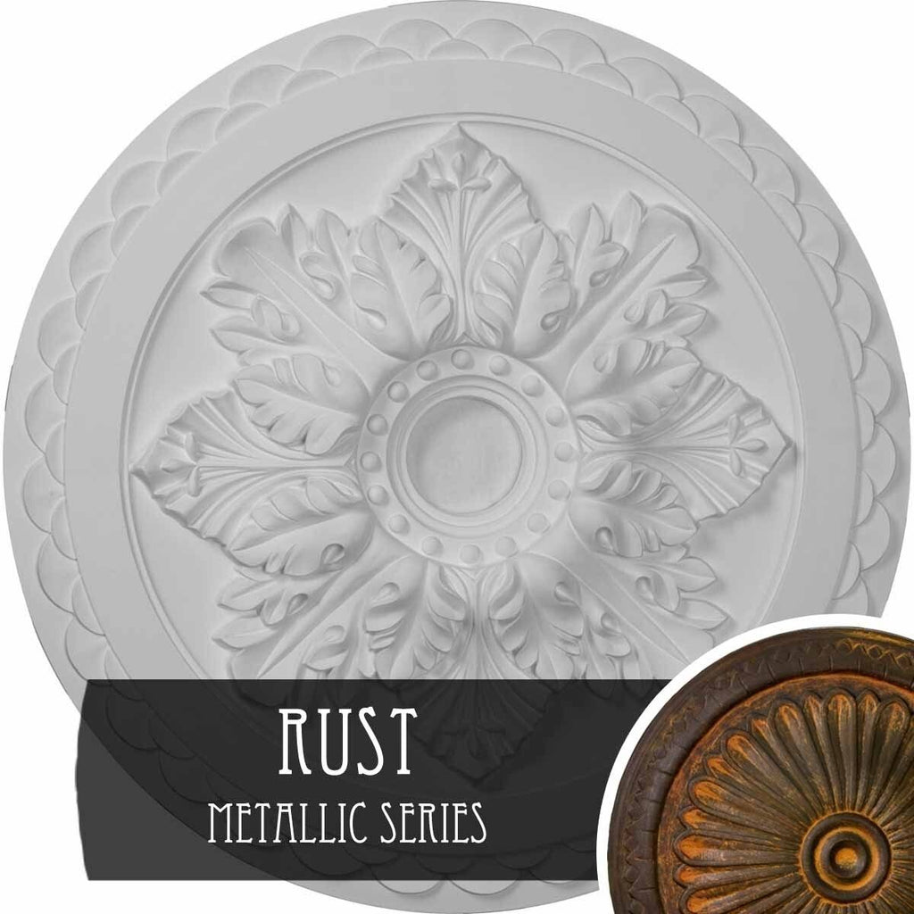 Bordeaux Hand-Painted Ceiling Medallion X9454