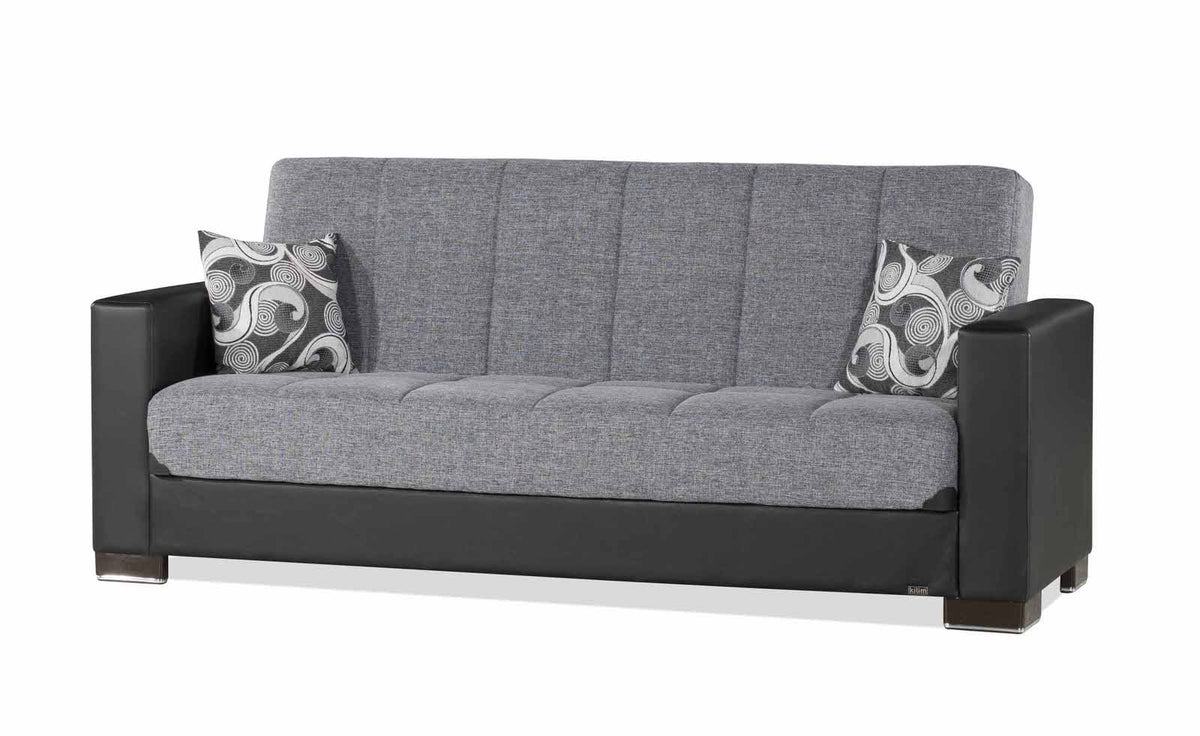 Gray & Black Sofa Bed E815