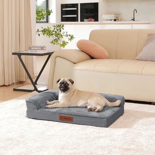7" Memory Foam Orthopedic Dog Bed with Waterproof Liner Y674027