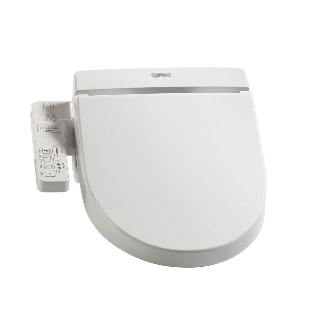 Elongated Bidet Toilet Seat, White W300