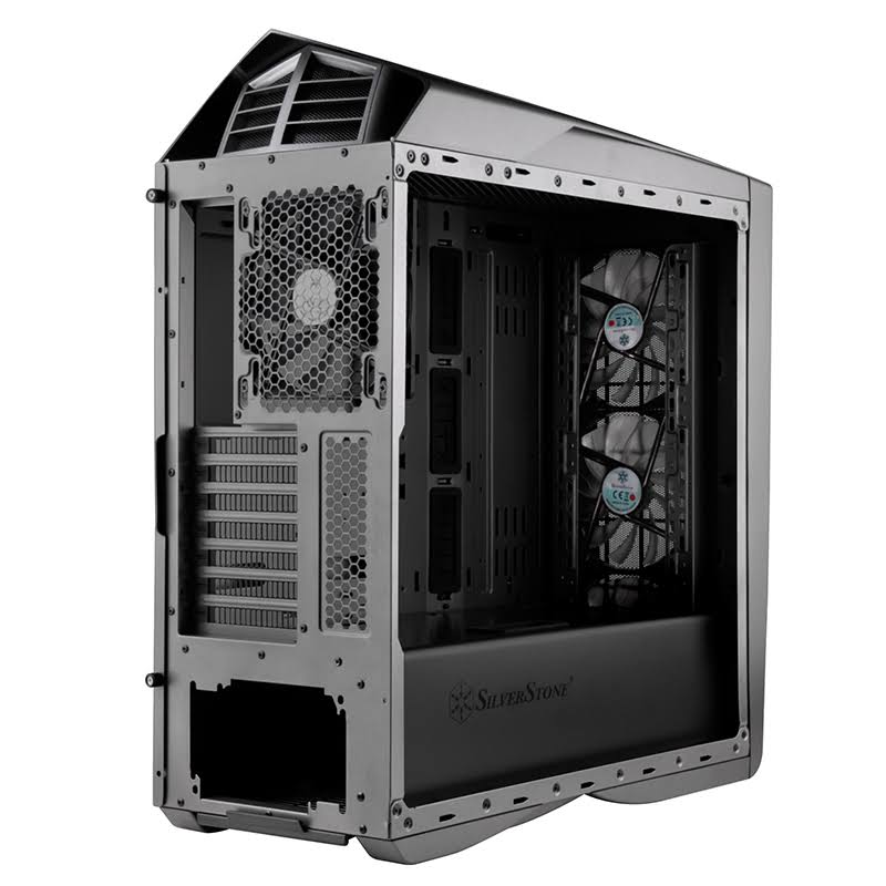 ATX Computer Case Titanium with Red LED M69269
