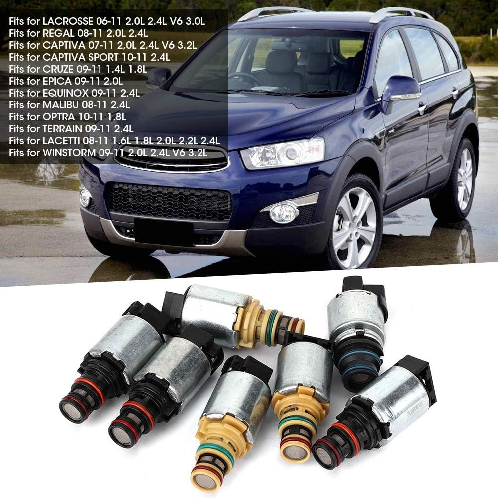 6T40 Transmission Solenoid Kit 7pcs N19341