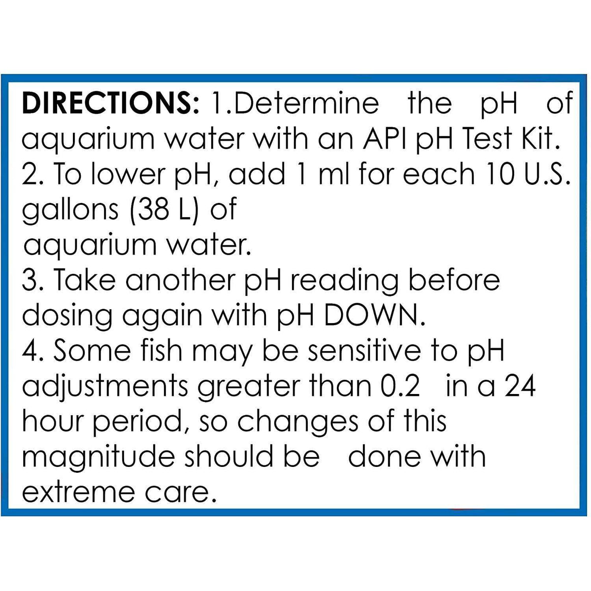 Aquarium pH Down P760