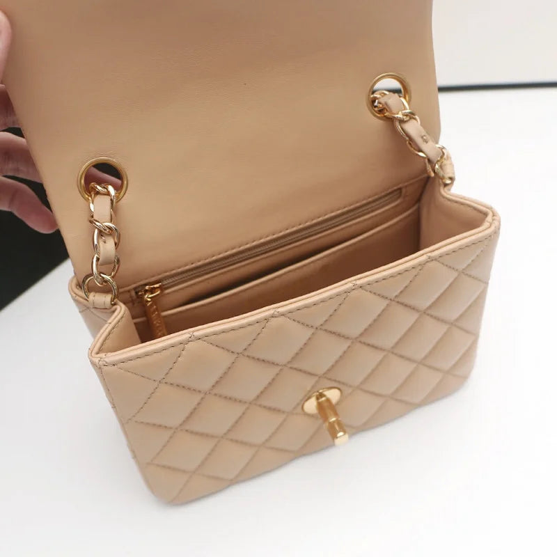 Lambskin Flap Bag V62505