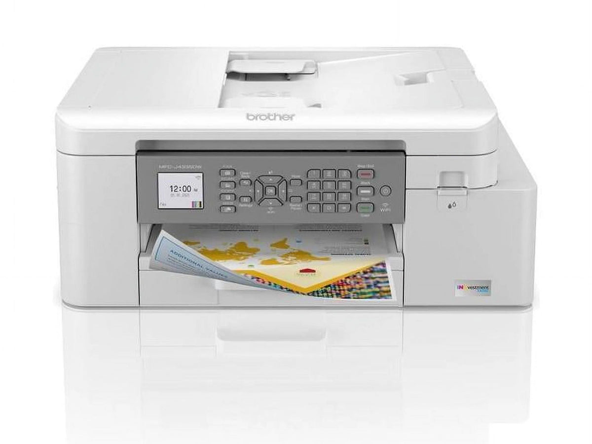 Color Inkjet All-in-One Printer with Duplex and Wireless Printing U843148