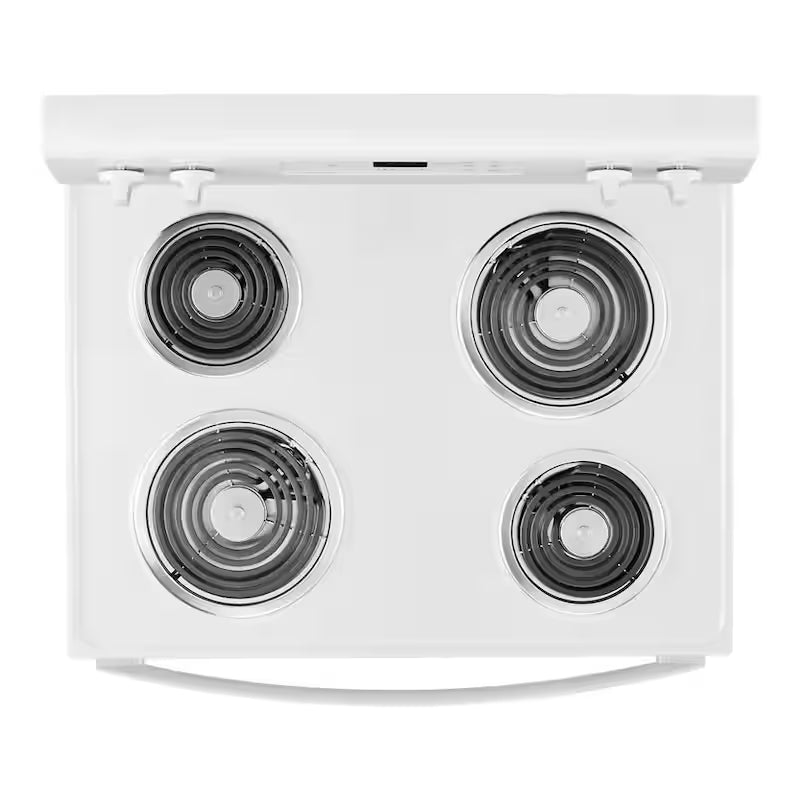 30 in. 4.8 cu. ft. 4-Burner Electric Range with Storage Drawer in White Z990