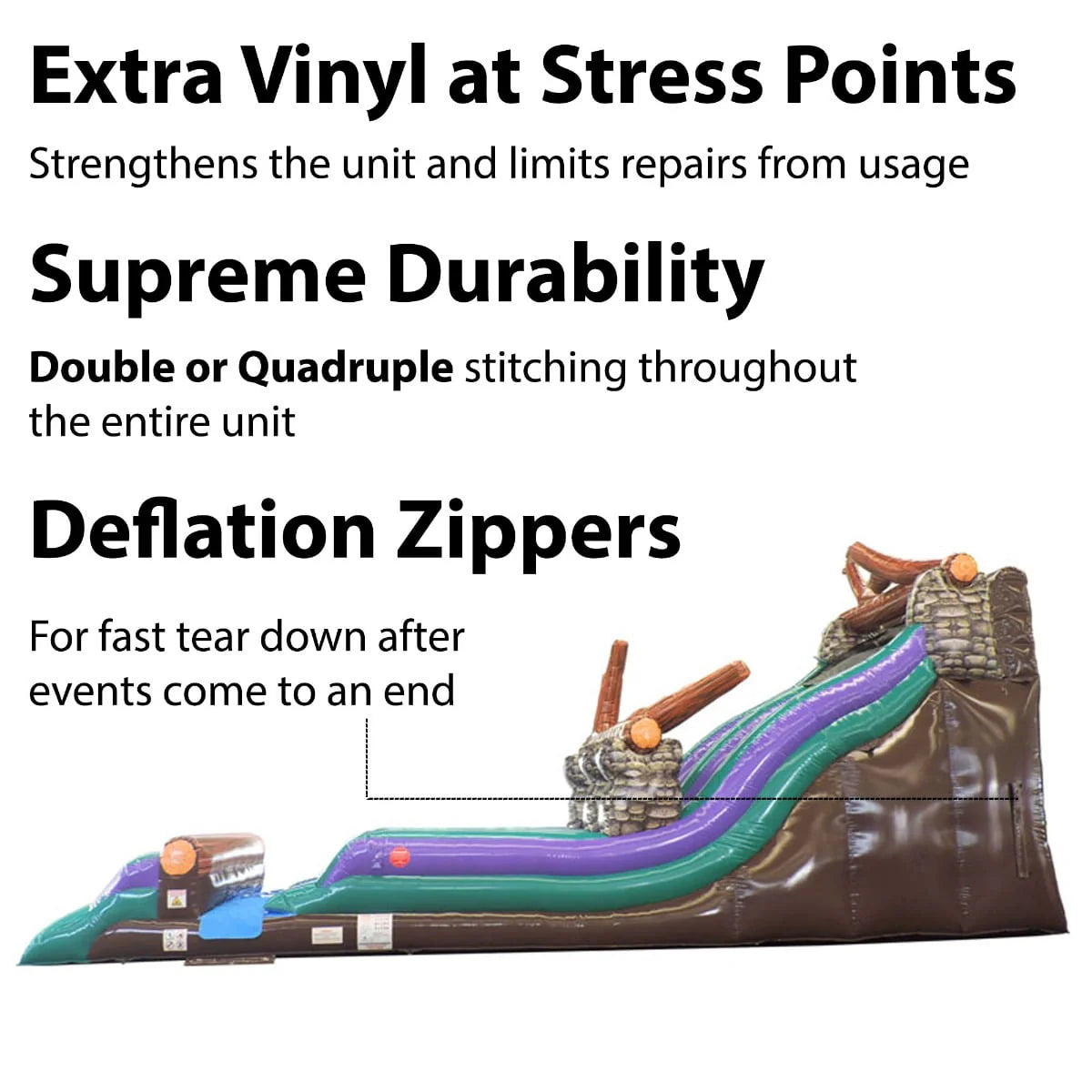 Inflatable Water Slide with Blower Z4736