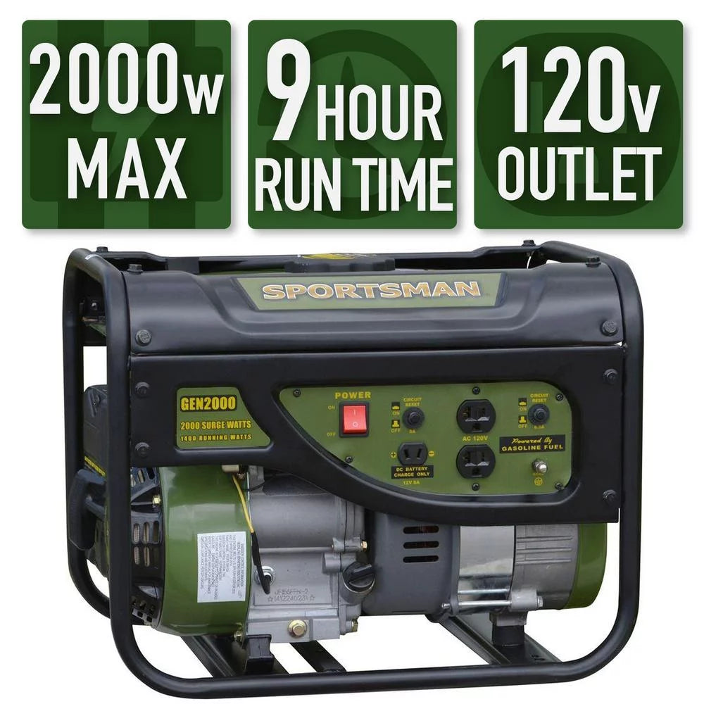 2000W Portable Generator B1262