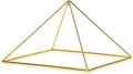 9" 24k Gold-Plated Copper Meditation Pyramid M19569