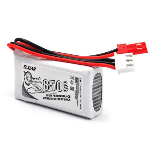 7.4V 850mAh LiPo Battery with JST Plug O150489